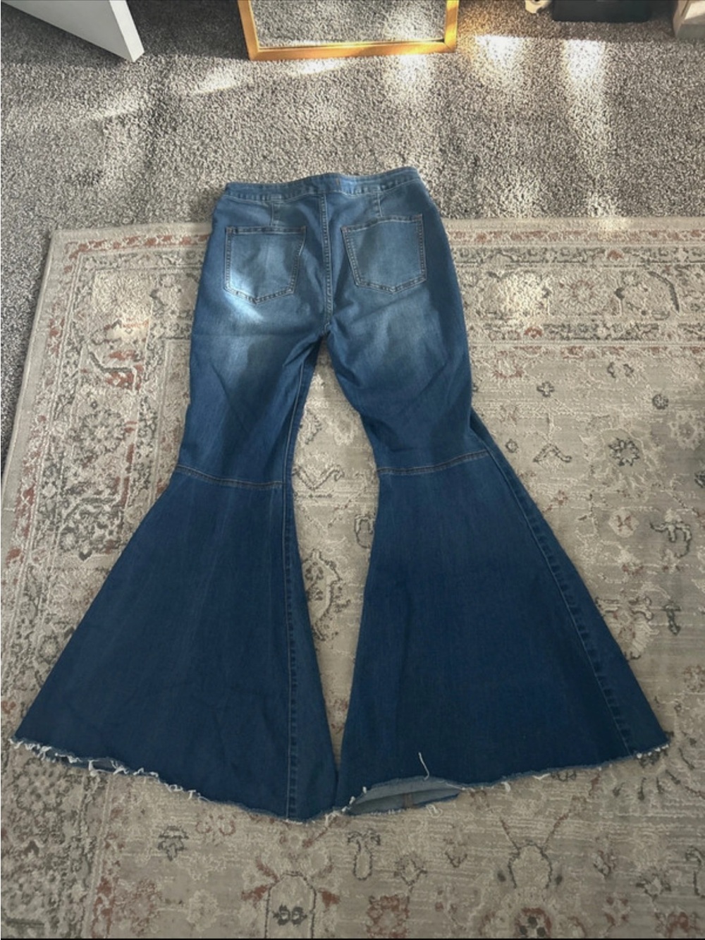 Free People High Waisted Flare Jeans - Picture 2 of 4